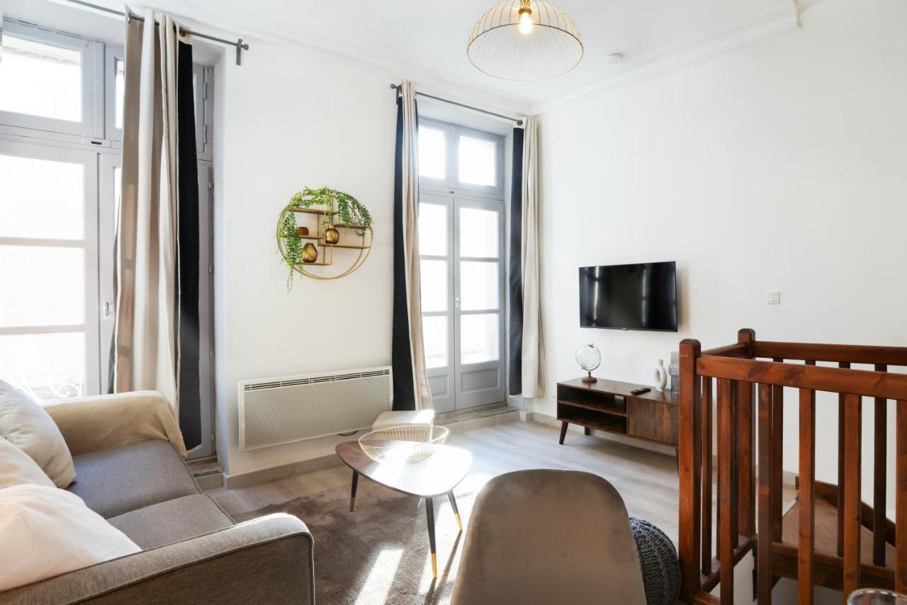 Апартаменты N1 Des Etudes Cosy Duplex Netflix Balcon Conciergeriedamecarcas Каркассон Экстерьер фото