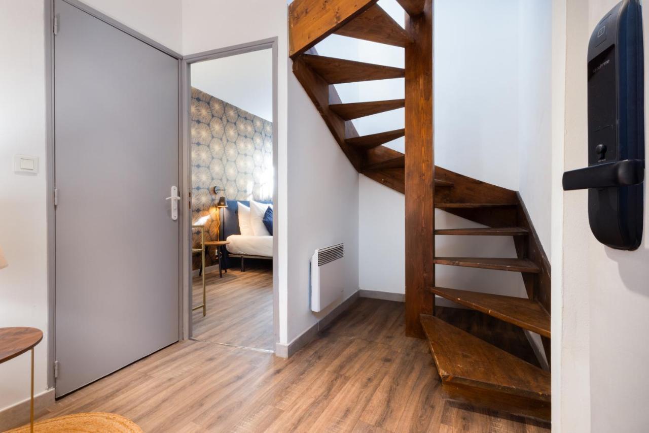 Апартаменты N1 Des Etudes Cosy Duplex Netflix Balcon Conciergeriedamecarcas Каркассон Экстерьер фото