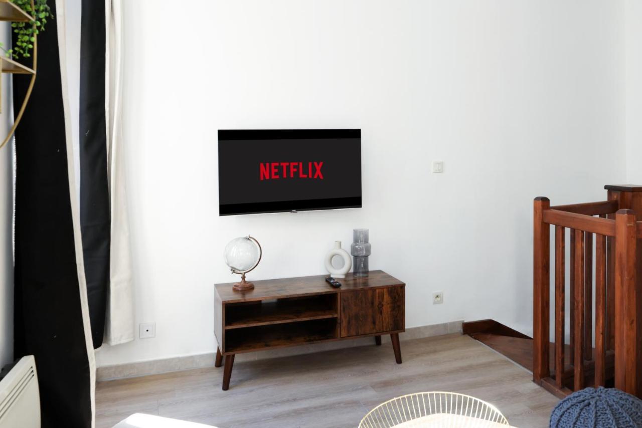 Апартаменты N1 Des Etudes Cosy Duplex Netflix Balcon Conciergeriedamecarcas Каркассон Экстерьер фото